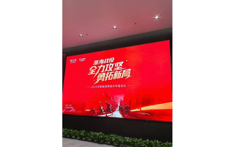 2025年新能源营销半年度会议